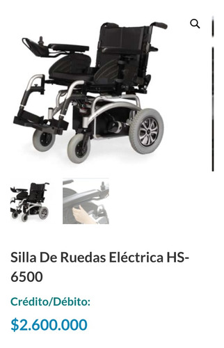 Silla De Ruedas Eléctrica Hs-6500