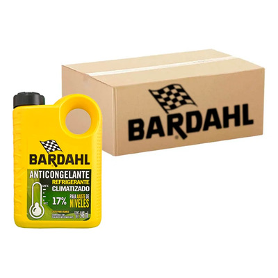 Bardahl Anticongelante Climatizado 946ml Verde Caja 15 Pzs Verde Lima