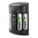 Energizer Cargador Pro + 2 Pilas Recargables Aa