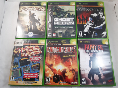 Juegos Xbox Clasico - Oddworld - Hunter - Crimson - Midway