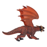 Maqueta De Dinosaurio De Juguete Simulado De Dragón Ardiente