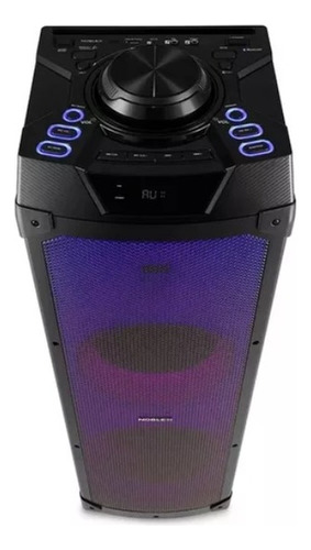 Torre Parlante Noblex Mnt1250f Bluetooth 9800w Color Negro