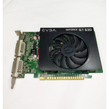 Placa De Vídeo Nvidia Geforce Gt 630 1gb Ddr3 Evga 128-bit