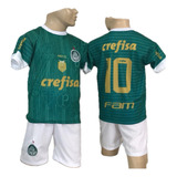 Kit Conjunto Infantil Do Palmeiras 