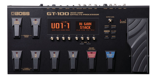 Pedalera Efecto Guitarra Boss Gt100  Prm