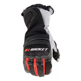 Guantes Moto Joe Rocket Meteor Térmico E Impermeable Rojo 