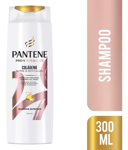 Shampoo Pantene Colageno Nutre Y Revitaliza X 300ml