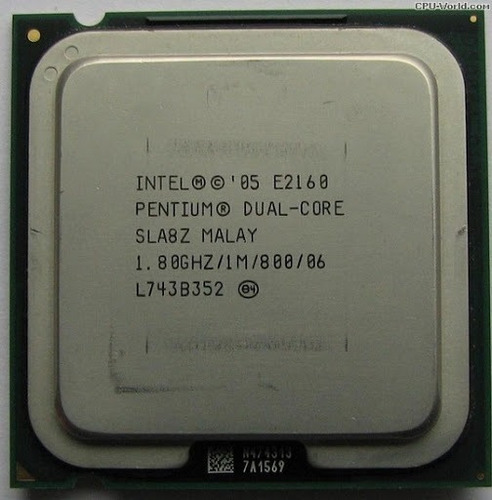 Microprocesador 775 Intel E2160 1,8ghz Dual Core C/garantia