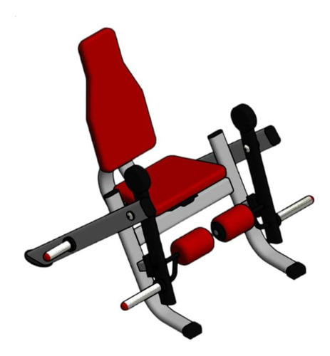 Plano Para Fabricar Maquina De Gym.sillon De Cuadriceps Mod3