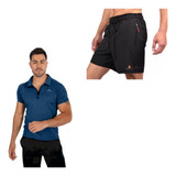 Chomba Deportiva Hombre Urban Luxury  + Short Microfibra Cuo