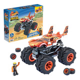 Camión Monstruo Tiger Shark Hot Wheels De Mega Construx