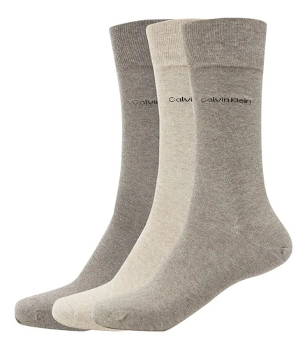 Calcetines Calvin Klein De Vestir Caballero 3 Pares