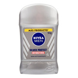 Desodorante Nivea Barra Silver Protect Antibacterial 50 Gr