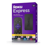 Roku Express Estándar Full Hd Con Cable Hdmi 