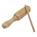 Guiro Madera Hueco Banda Ritmica Percusion 18cm