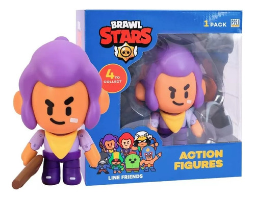 Brawl Stars Figura Articulada 16,5cm Brw6500 Orig .