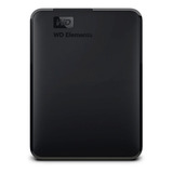 Disco Duro Externo Western Digital Wd Elements Portable Wdbuzg0010bbk 1tb Negro