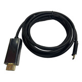 Cable Adaptador Tipo C A Hdmi 1.8 4k Metros Pc Smartphone 