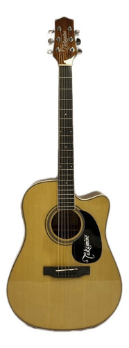 Guitarra Electroacústica Takamine Ed334c Para Diestros Natural