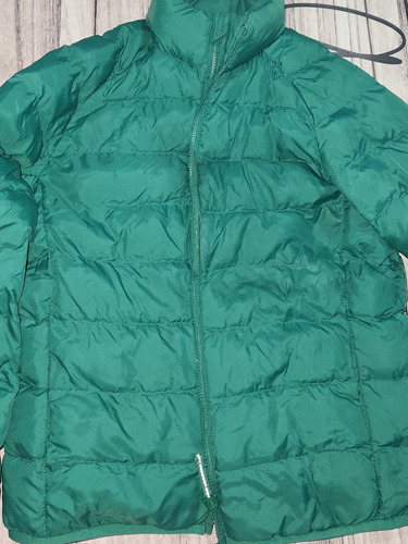 Campera Impermeable De Pluma Marca Uniqlo  T 9-10