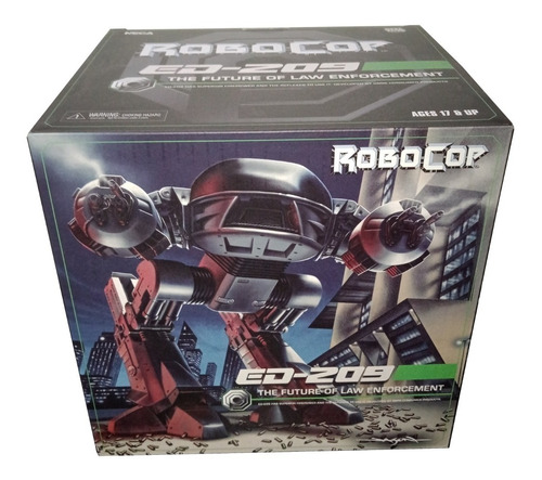 Figura Neca Robocop Ed-209 Con Sonido  Chucky Jason  Nuevo