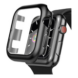 Protector Acrilico Negro Compatible Con Apple Watch Modelos