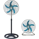 Ventilador 2 En 1 Metal Pedestal Con Base