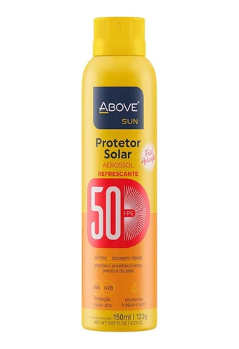 Spray Protetor Solar 50 Fps Anti Envelhecimento Precoce 120g