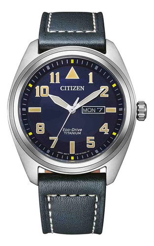 Reloj Citizen Bm856045l Para Hombre Triple Manecilla Fecha