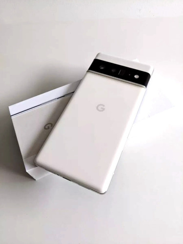 Google Pixel 6 Pro 128gb Cloudy White Excelente En Caja