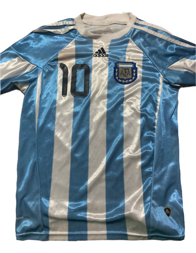 Camiseta Argentina adidas Lionel Messi 2010 Talle Xl