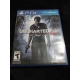 Uncharted 4 Ps4 Fisico