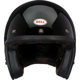 Casco De Motocicleta De Cara Abierta Bell Custom 500 (solid 