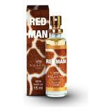 Perfume Masculino Red Man 15ml Amakha Paris Fragrância Amadeirado Especificado Noite Edp Fixação Spray Presente Notas