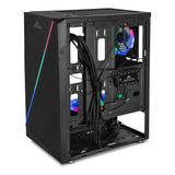 Gabinete Yeyian Gamer Crescent Master Atx Ych-lar7-01bk