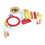 Mesa Infantil Musical Brinquedo Interativo 3 Instrumentos 