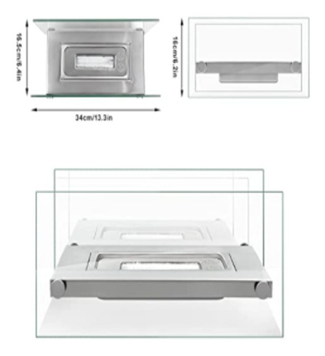 Chimenea Etanol Bioetanol Vidrio Templado  Exterior Interior