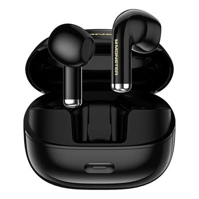 Audifonos Inalambricos In-ear Monster Auriculares Bluetooth Gamer Con Ai Cancelación De Ruidosonido, 24 Horas De Juego, Control Táctil, IPX5 Impermeable Auriculares Deportivos Inalámbricos Negro | MercadoLibre