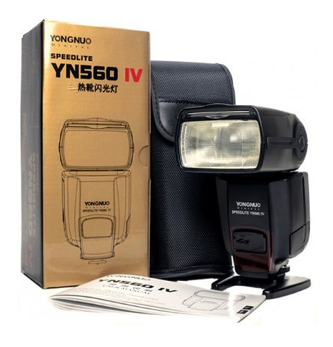 Flash Yongnuo Yn-560 Iv Speedlite Nikon Canon / Garantia