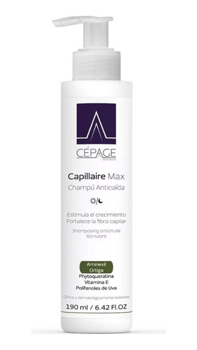 Shampoo Anticaida Capillaire Max Estimulante X 190 Ml