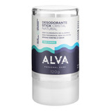 Desodorante Alva Cristal Sem Alumínio 120g 100% Natural
