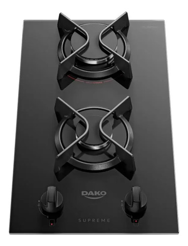 Cooktop 2 Bocas Com Mesa De Vidro Dako Supreme Bivolt