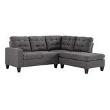 Sala Everleigh Lino Gris Izquierda Pieza Sala Sofa Sillon