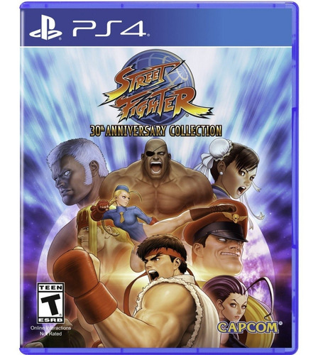 Street Fighter 30th Anniversary Collection Ps4 Nuevo Fisico