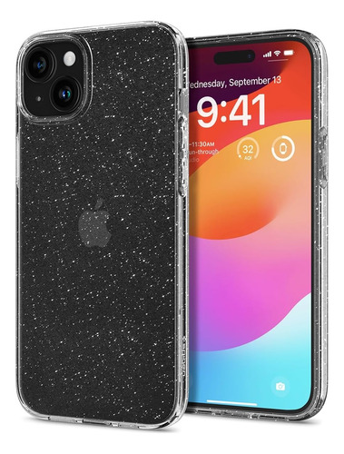 Funda Spigen Liquid Glitter Para iPhone 15 Pro Plus Max