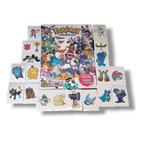 Album Pokemon Pokedex + Set Completo De Estampas A Pegar