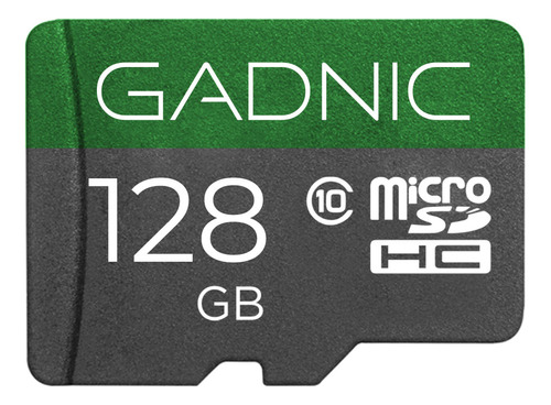 Micro Sd Gadnic 128gb Ultra Clase 10 + Adaptador High Speed