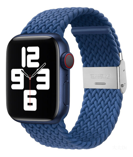 Correa De Hilo Trenzado Para Apple Watch Pulsera Elástica