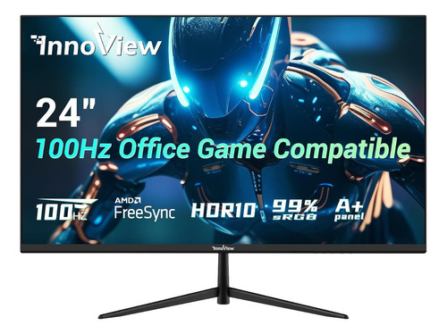 Monitor Gamer 24'' Fhd 100hz Freesync Innoview Altavoces Int