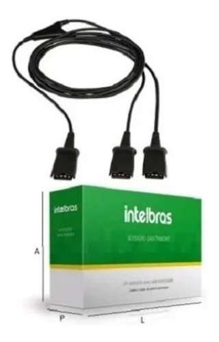 Cordão De Treinamento Intelbras Qd Tipo Y Qdy15 P/ Headset